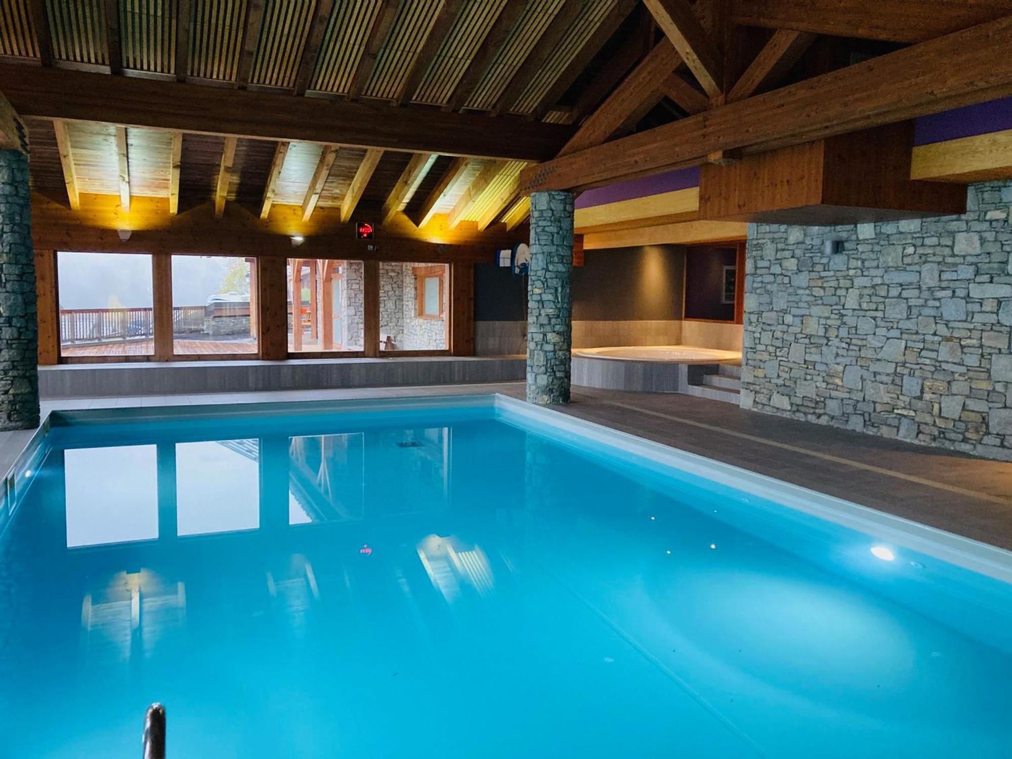 Bel Appartement Avec Piscine, Sauna Et Parkings A Pralognan-La-Vanoise - Fr-1-464-217 Dış mekan fotoğraf